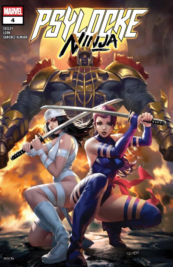 Psylocke: Ninja #4 cover