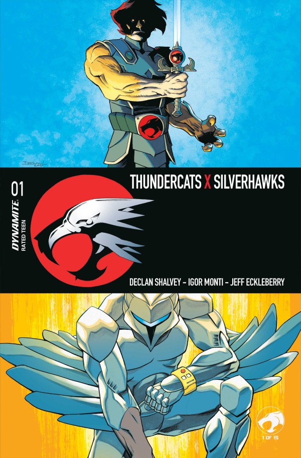ThunderCats x SilverHawks #1 cover