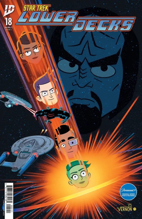 Star Trek: Lower Decks #18 cover