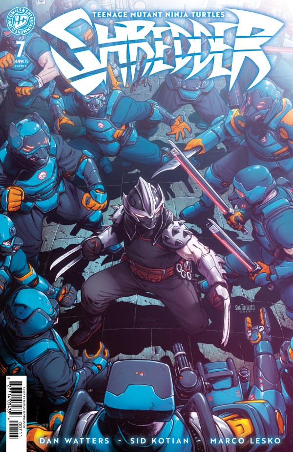 Teenage Mutant Ninja Turtles: Shredder #7 cover