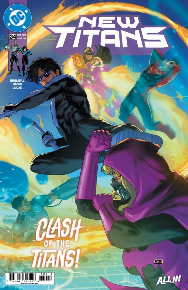 New Titans #34 cover