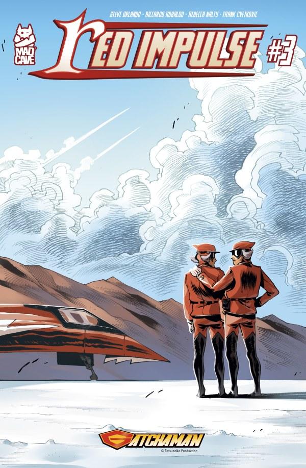 Gatchaman #3 cover