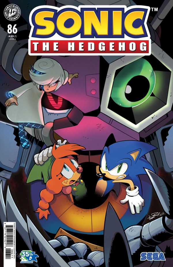 Sonic the Hedgehog #86 cover