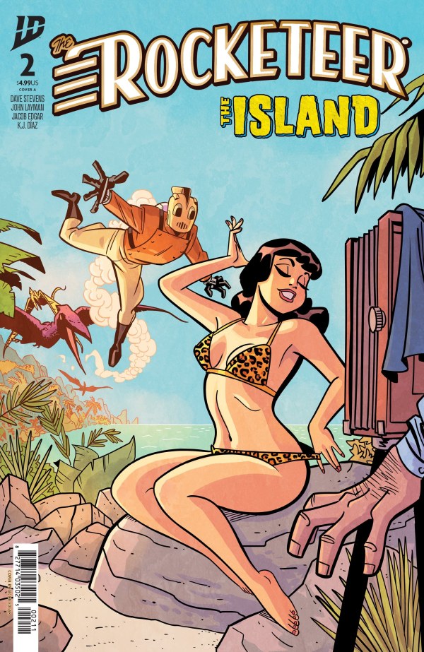 The Rocketeer: The Island #2 cover