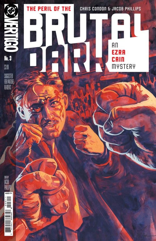 The Peril of the Brutal Dark: An Ezra Cain Mystery #3 cover
