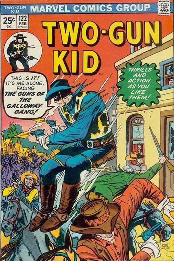 Two Gun Kid #122 cover