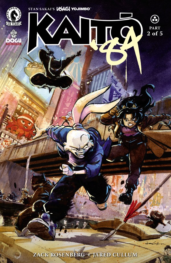 Usagi Yojimbo: Kaitō '84 #2 cover