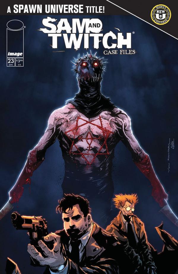 Sam and Twitch: Case Files #23 cover