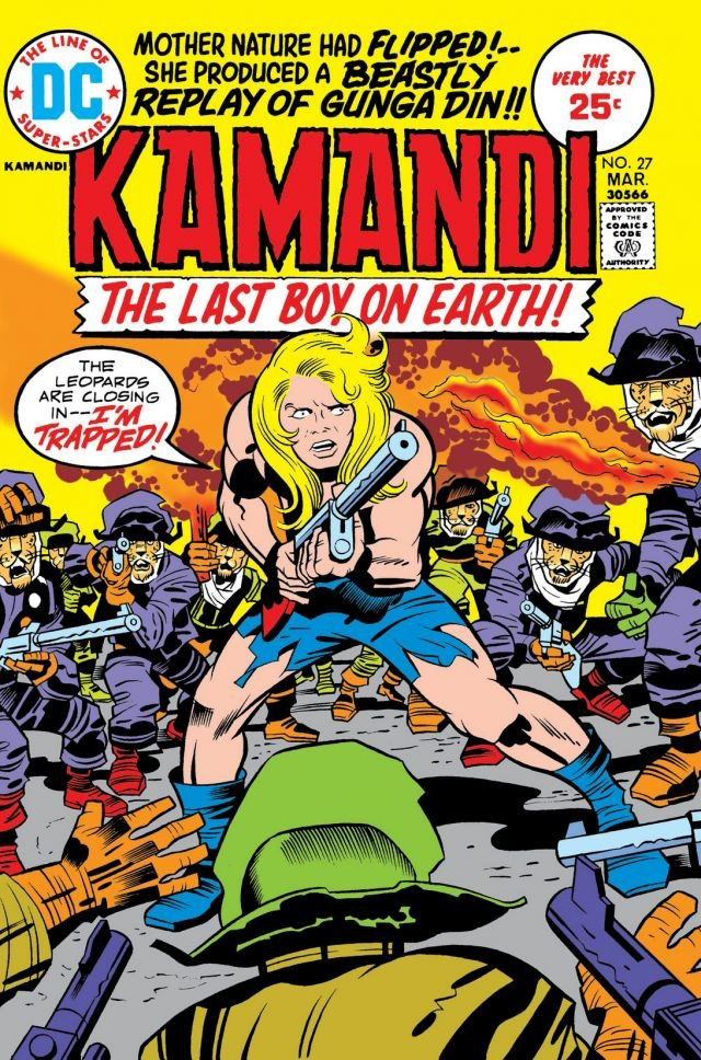 Kamandi, the Last Boy on Earth #27 cover