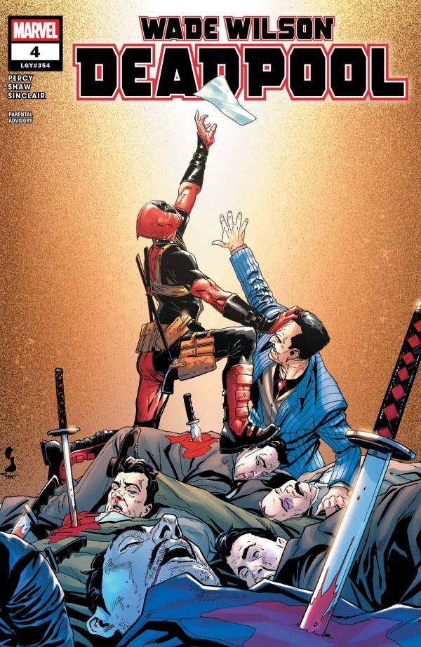 Wade Wilson: Deadpool #4 (354) cover