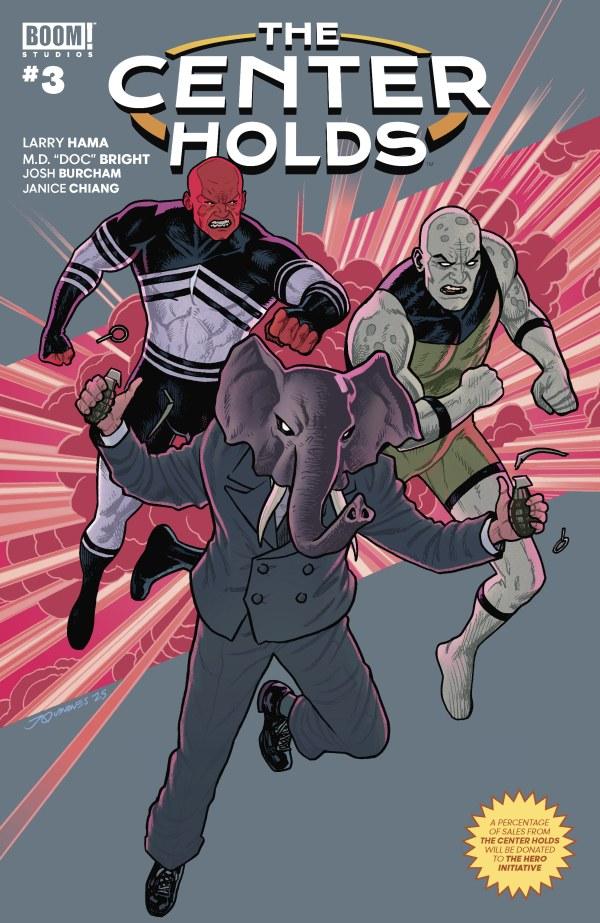 The Center Holds #3 cover