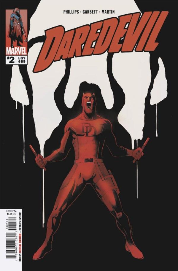 Daredevil #2 (689) cover