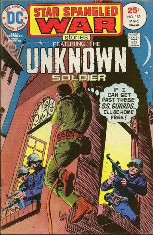 Star Spangled War Stories #185 cover