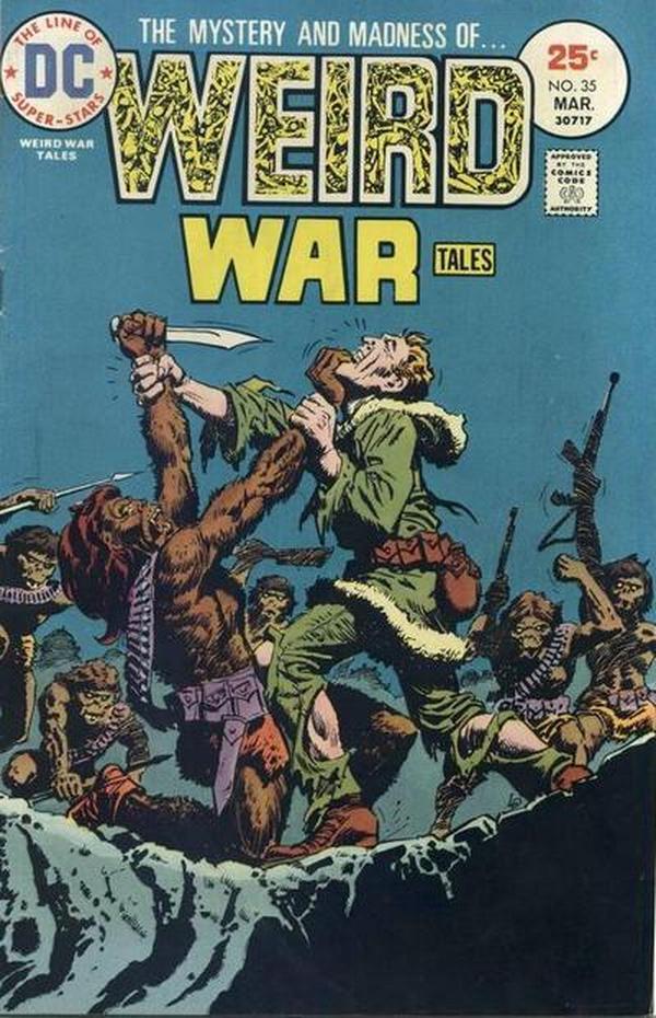 Weird War Tales #35 cover