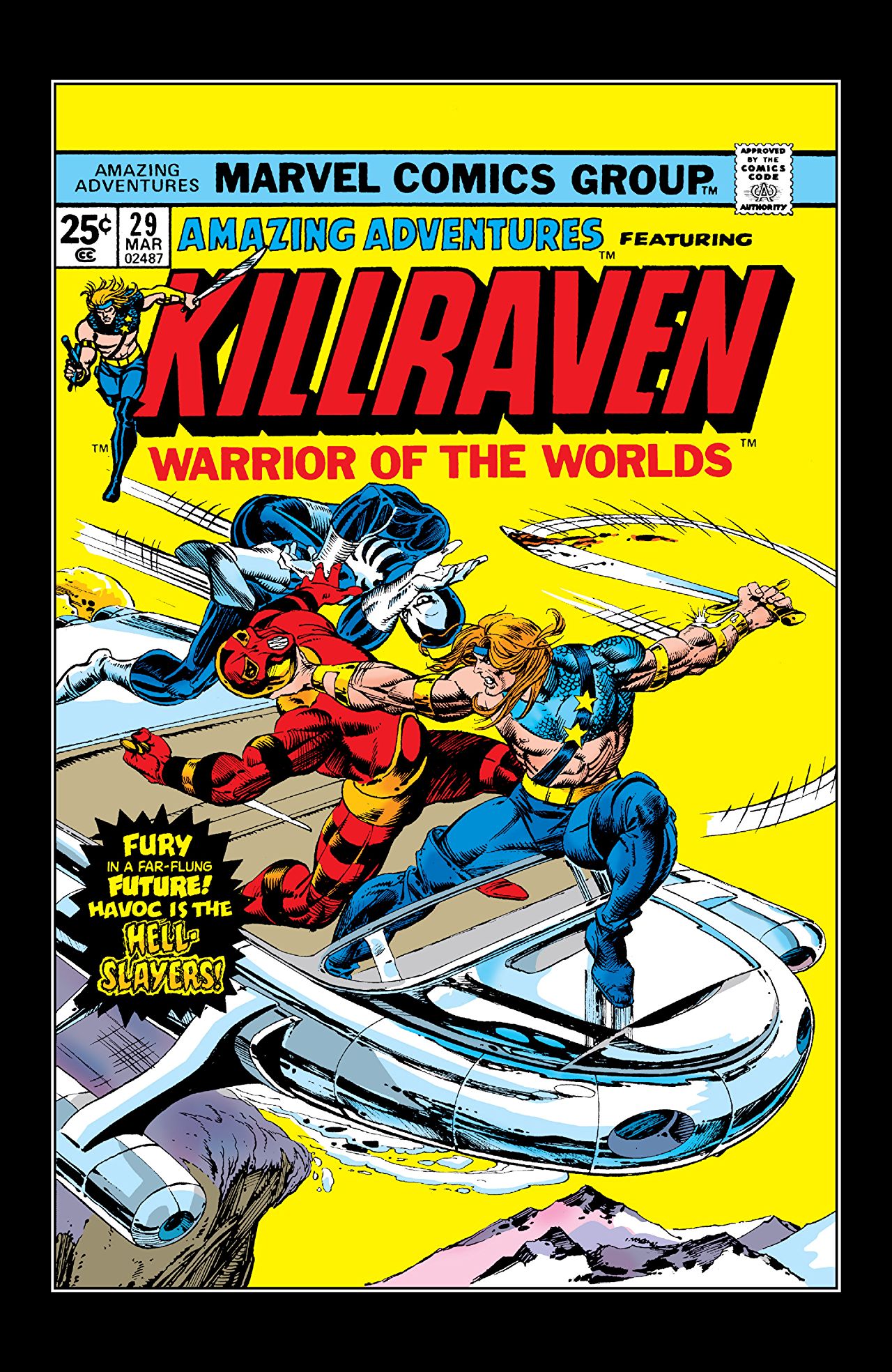 Amazing Adventures #29 cover