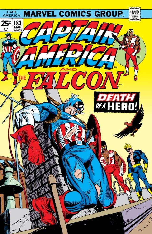 Captain America #183 cover