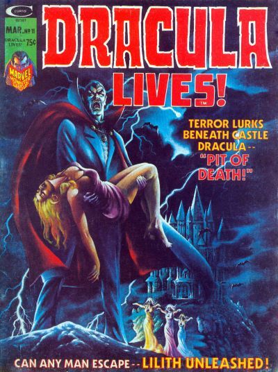 Dracula Lives #11 cover