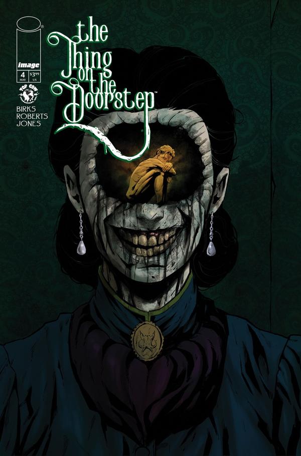 The Thing on the Doorstep #4 cover