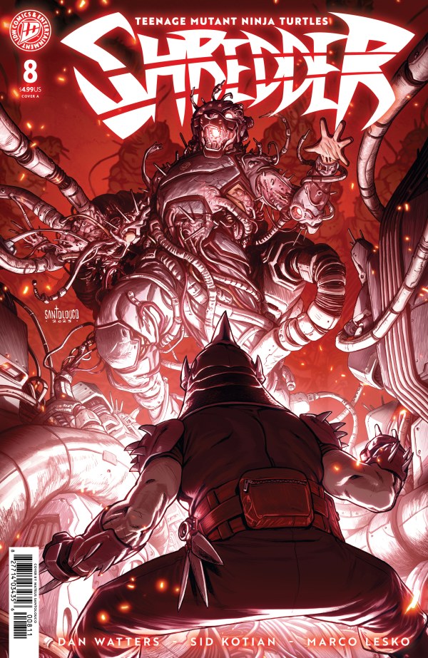 Teenage Mutant Ninja Turtles: Shredder #8 cover