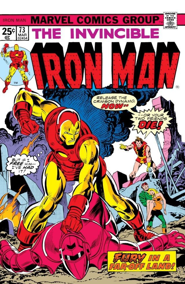 Iron Man #73 cover