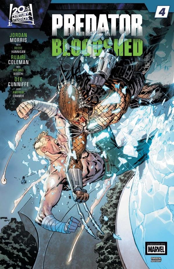 Predator: Bloodshed #4 cover