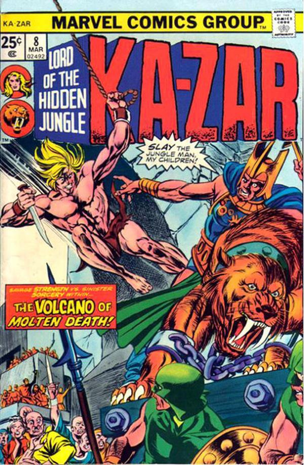Ka-Zar #8 cover