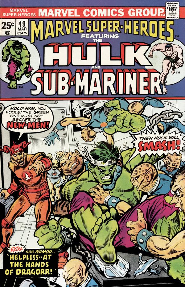 Marvel Super-Heroes #49 cover