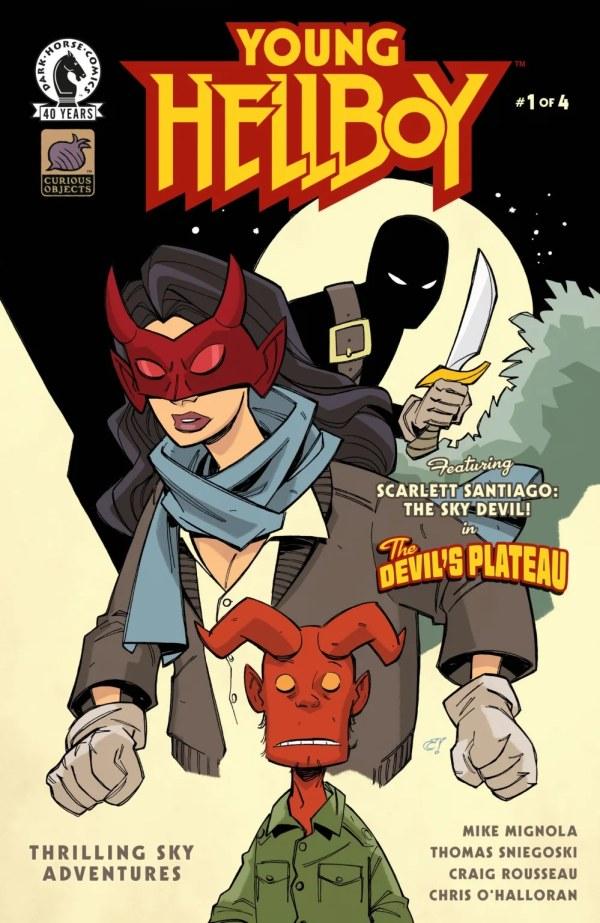 Young Hellboy: Thrilling Sky Adventures #1 cover