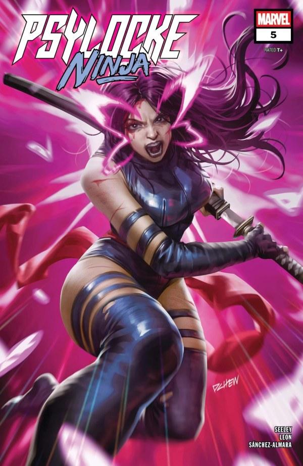 Psylocke: Ninja #5 cover