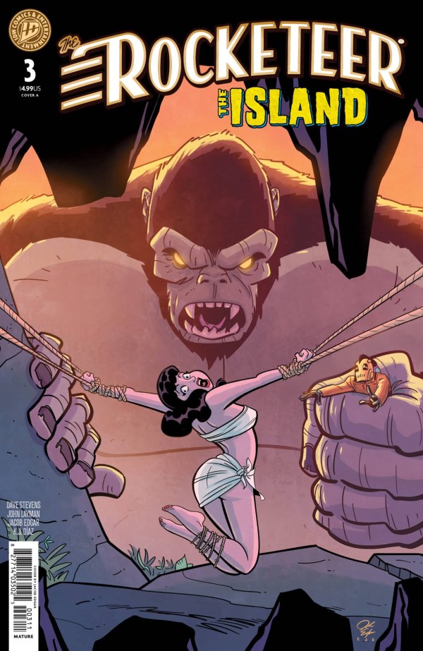 The Rocketeer: The Island #3 cover
