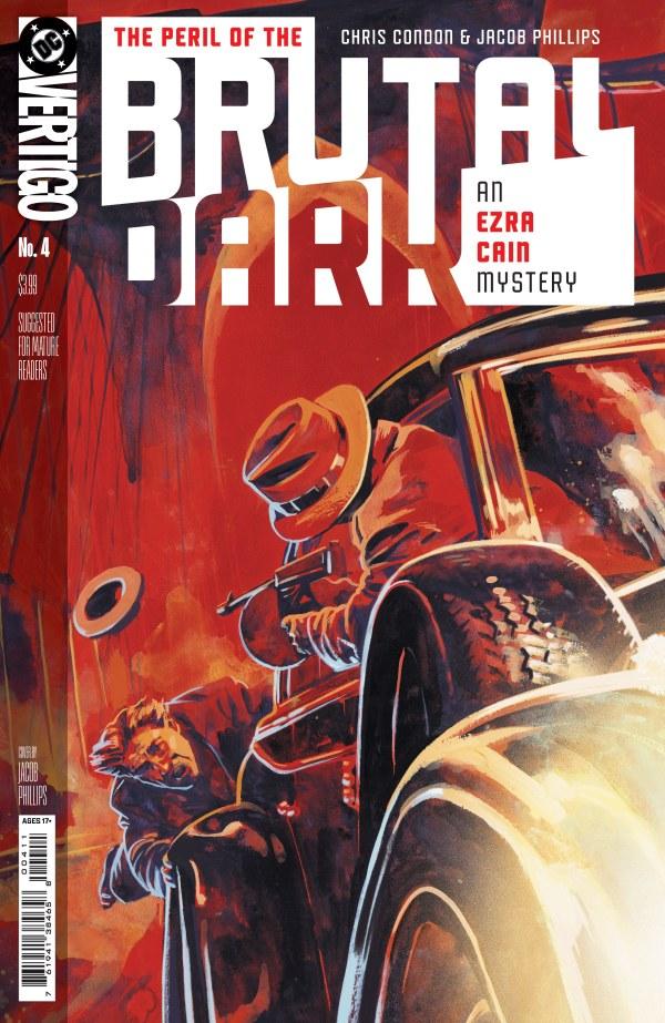 The Peril of the Brutal Dark: An Ezra Cain Mystery #4 cover