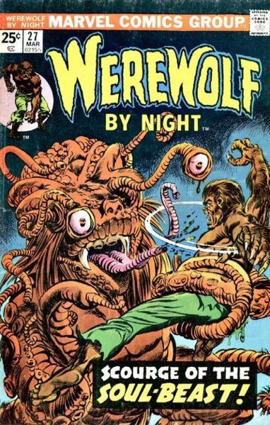 Werewolf by Night #27 cover