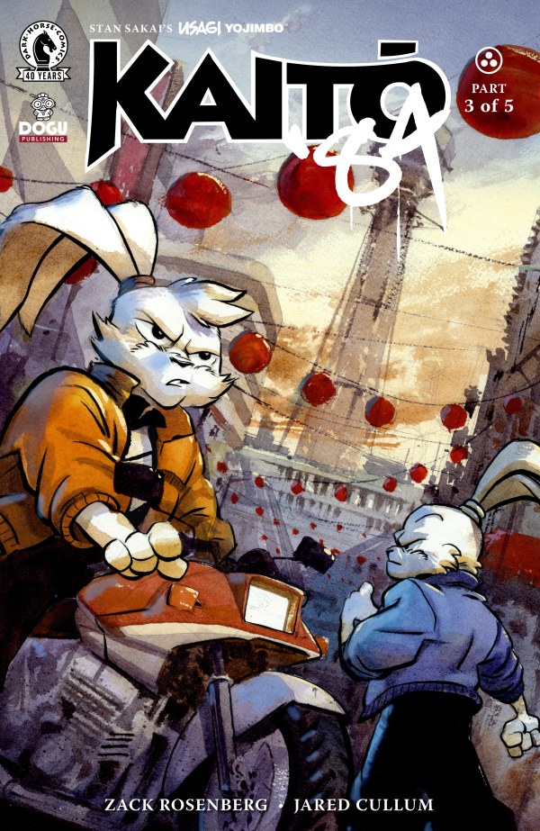Usagi Yojimbo: Kaitō '84 #3 cover