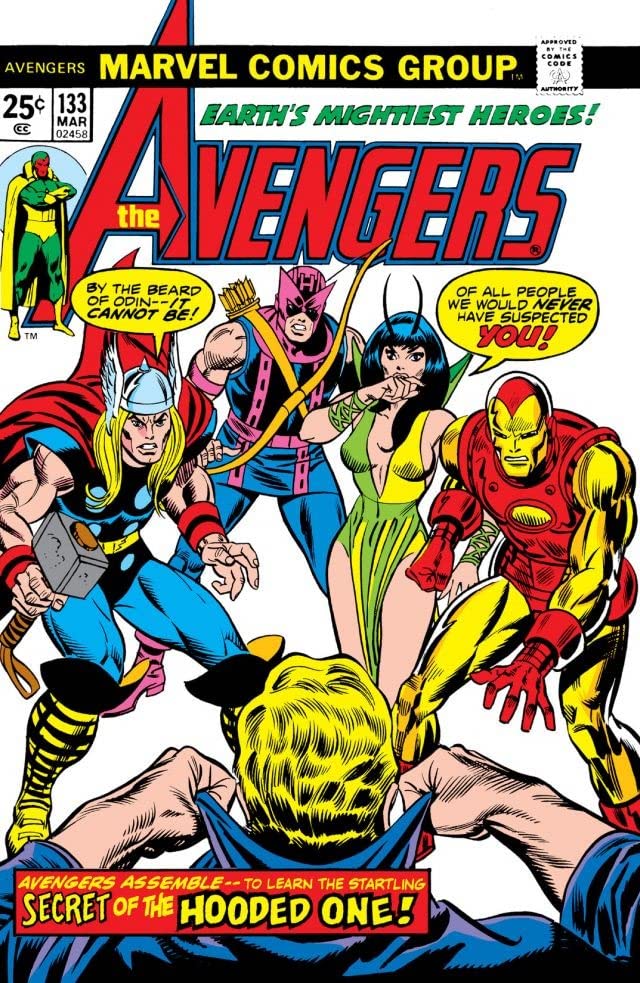 The Avengers #133 cover