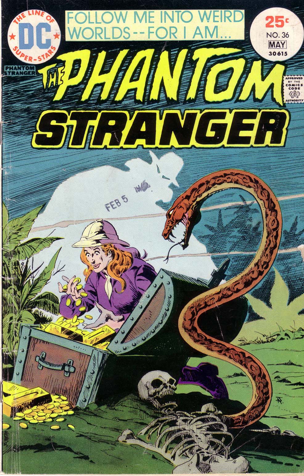 The Phantom Stranger #36 cover