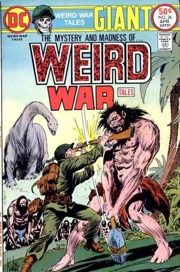 Weird War Tales #36 cover