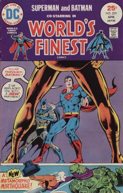 World's Finest Comics #229 cover