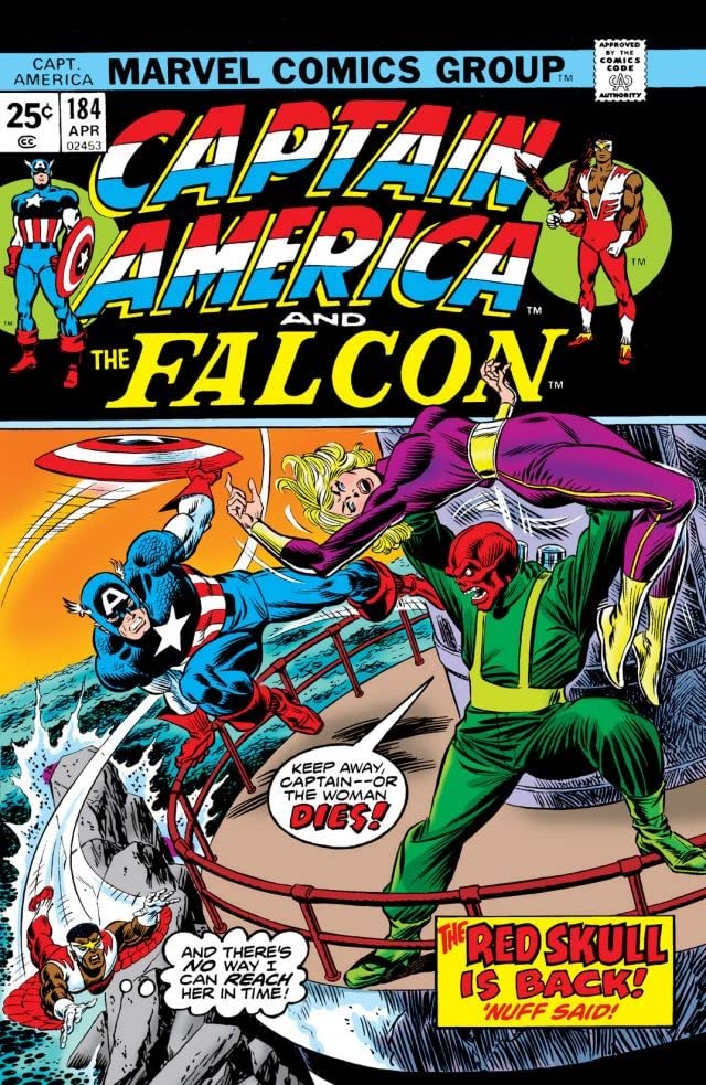 Captain America #184 cover