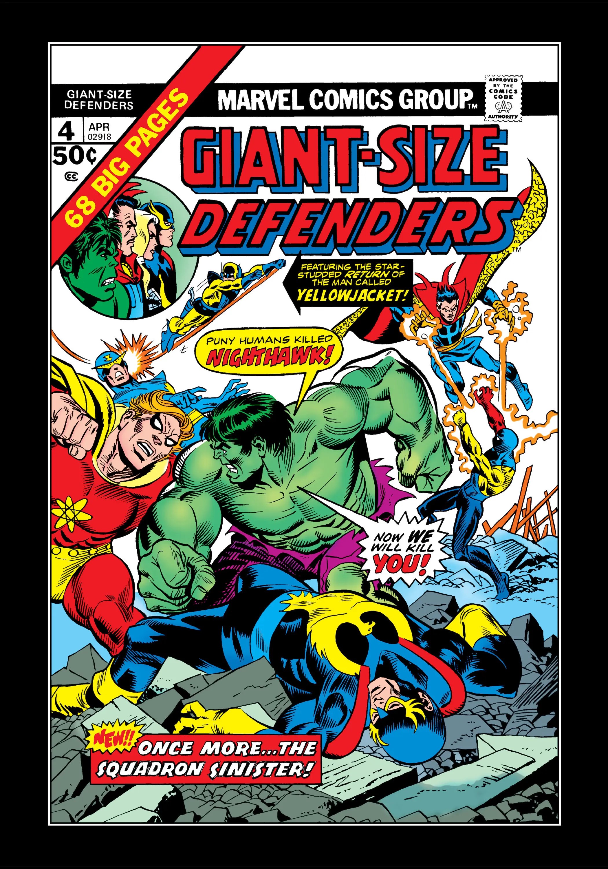 Giant-Size Defenders #4 cover