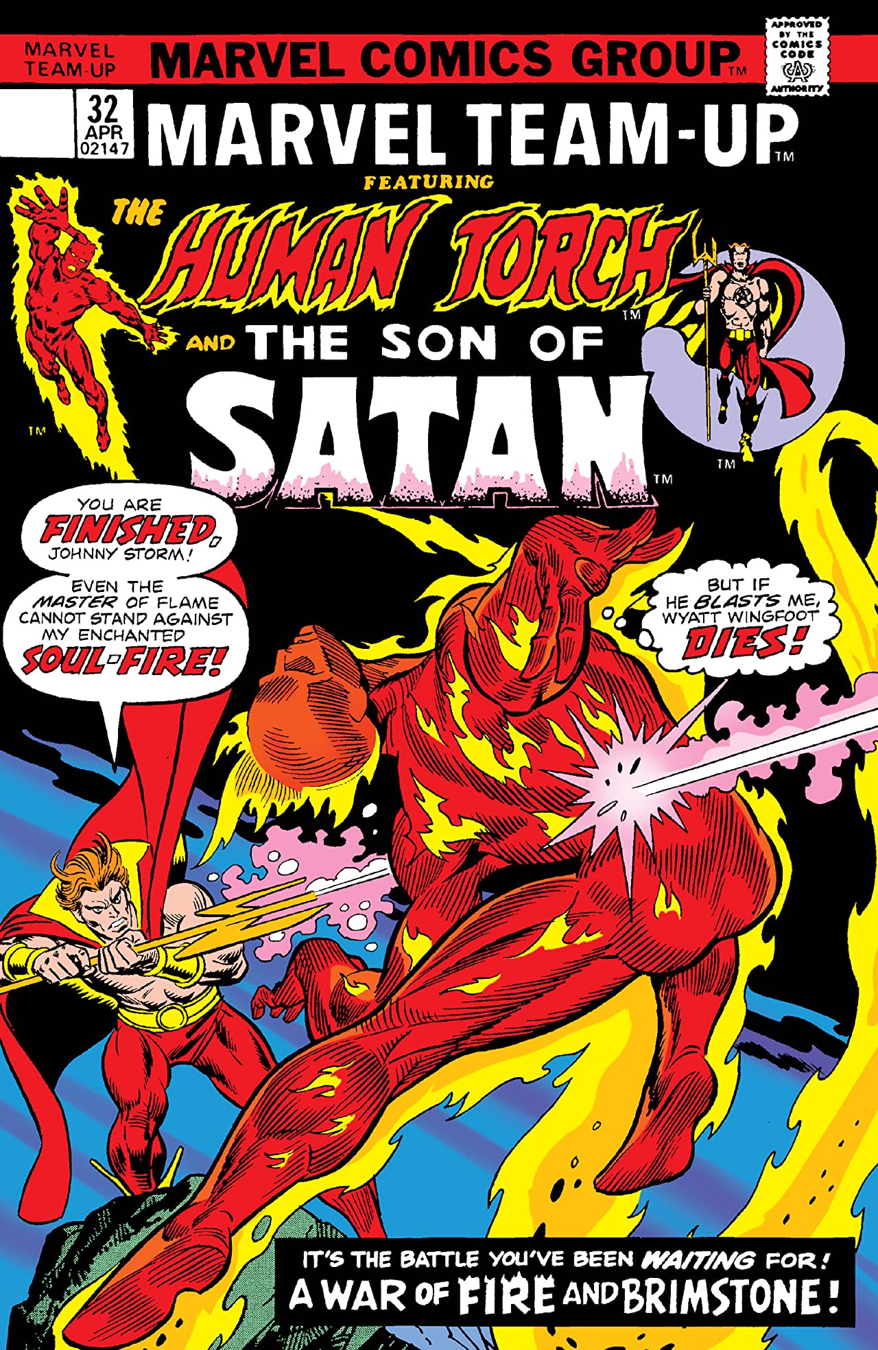 Marvel Team-Up #32 cover