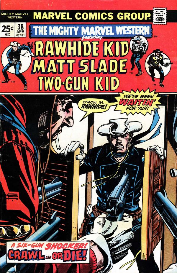 The Mighty Marvel Western #38 cover