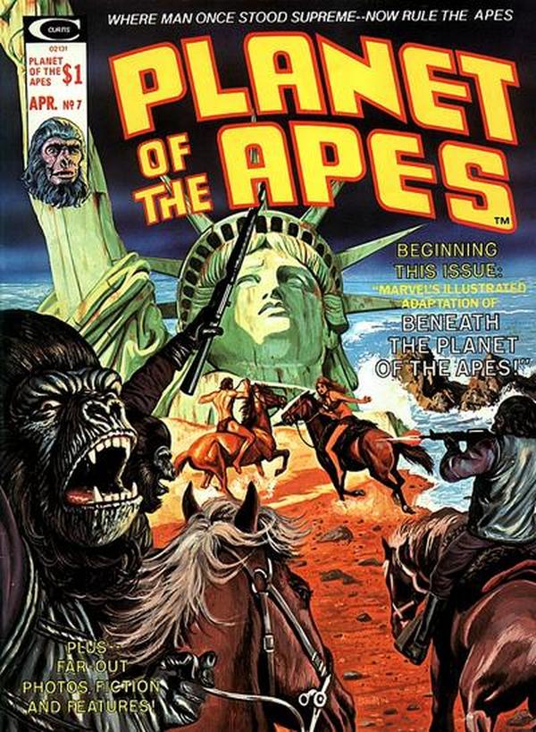 Planet of the Apes #7 cover