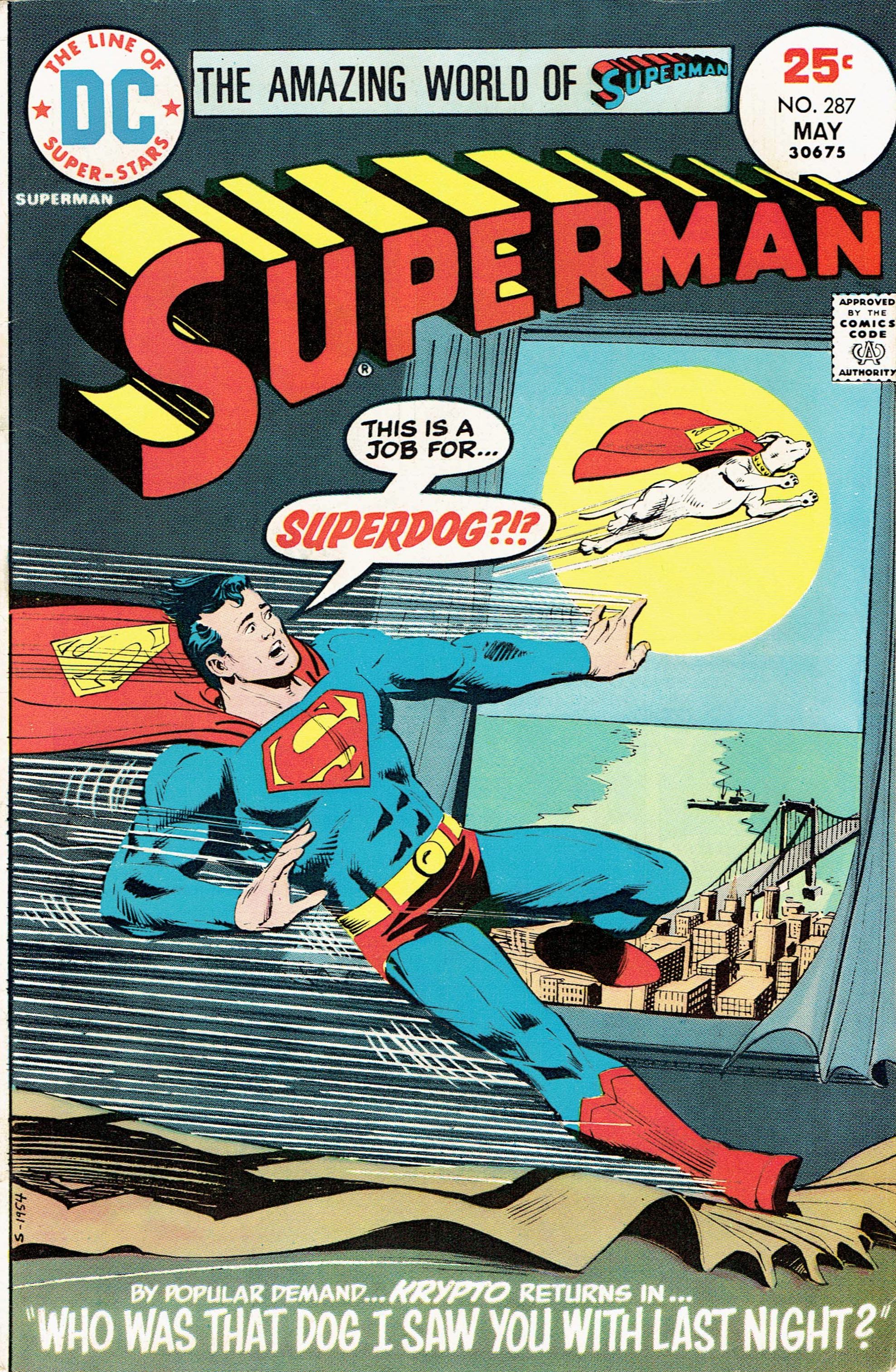 Superman #287 cover