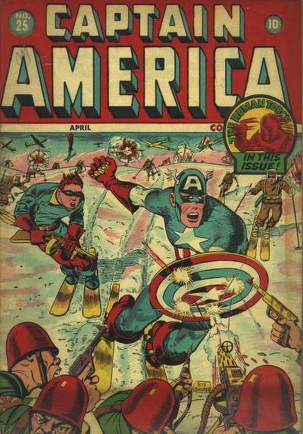 Captain America Comics #25 cover
