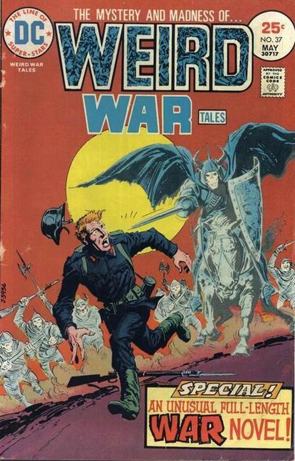 Weird War Tales #37 cover