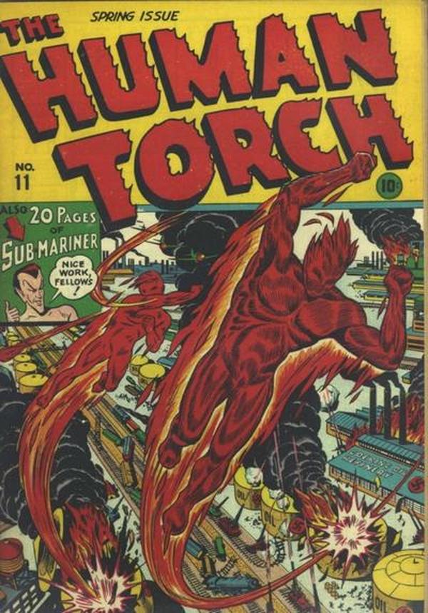 The Human Torch #11 cover