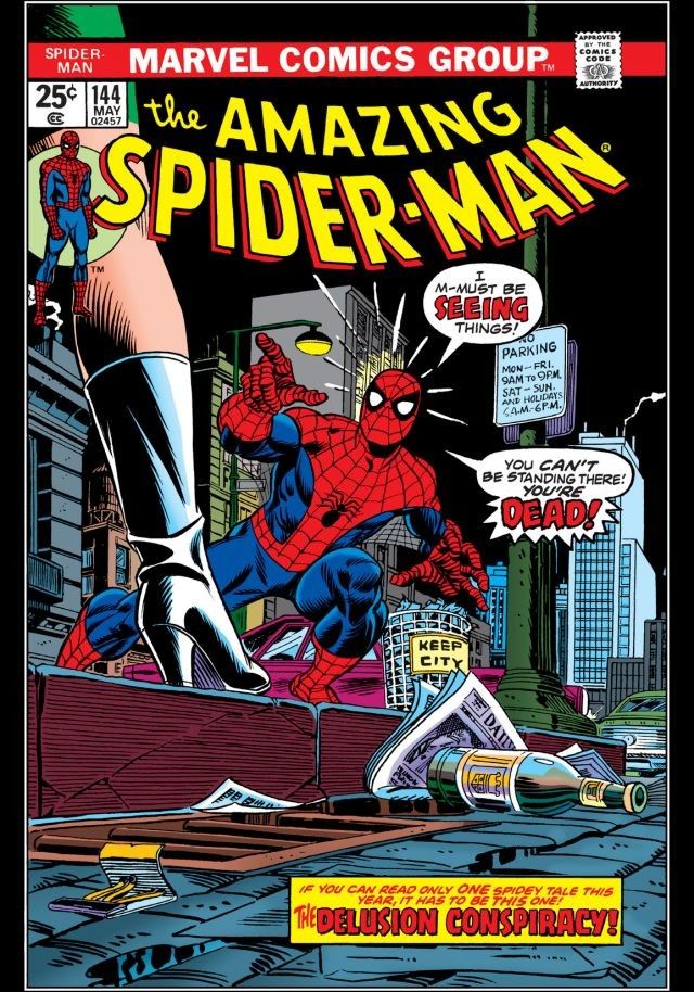 The Amazing Spider-Man #144 cover