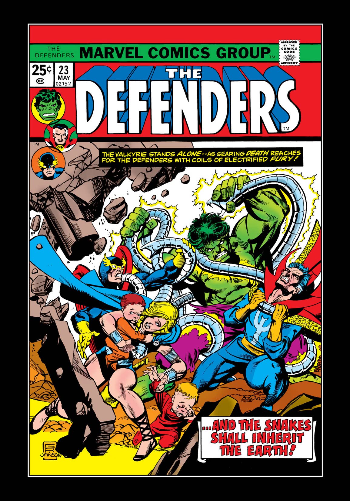 The Defenders #23 cover