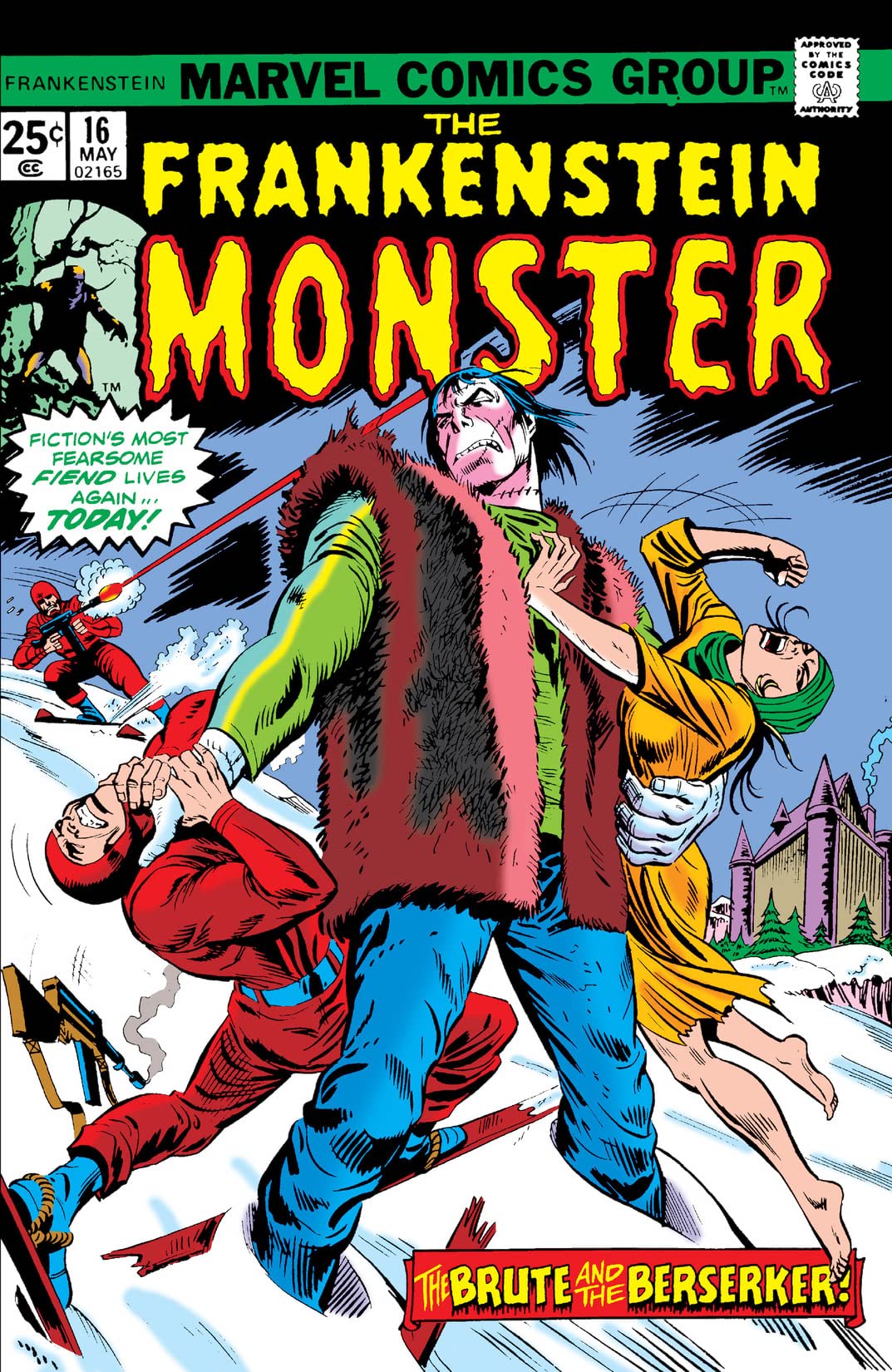 Frankenstein #16 cover