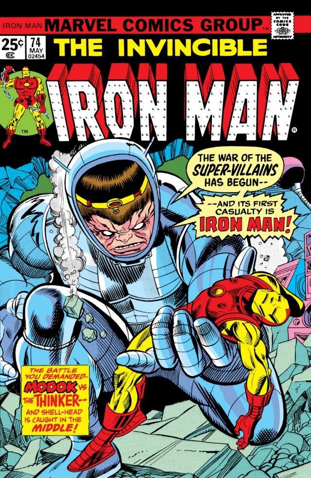 Iron Man #74 cover